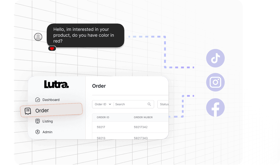E-commerce Brands Interface